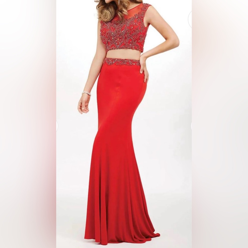 Jovani Two Piece Prom Dress